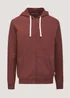 Red Essential Zip Up Hoodie - S Image 3