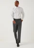 Taylor & Wright Charcoal Check Regular Fit Flexi Waist Trousers - 32 Waist 29 Leg Image 3