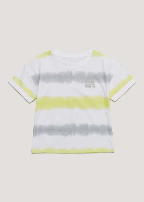 Boys Grey Tie Dye T-Shirt (9mths-6yrs) - Age 9 - 12 Months Image 2