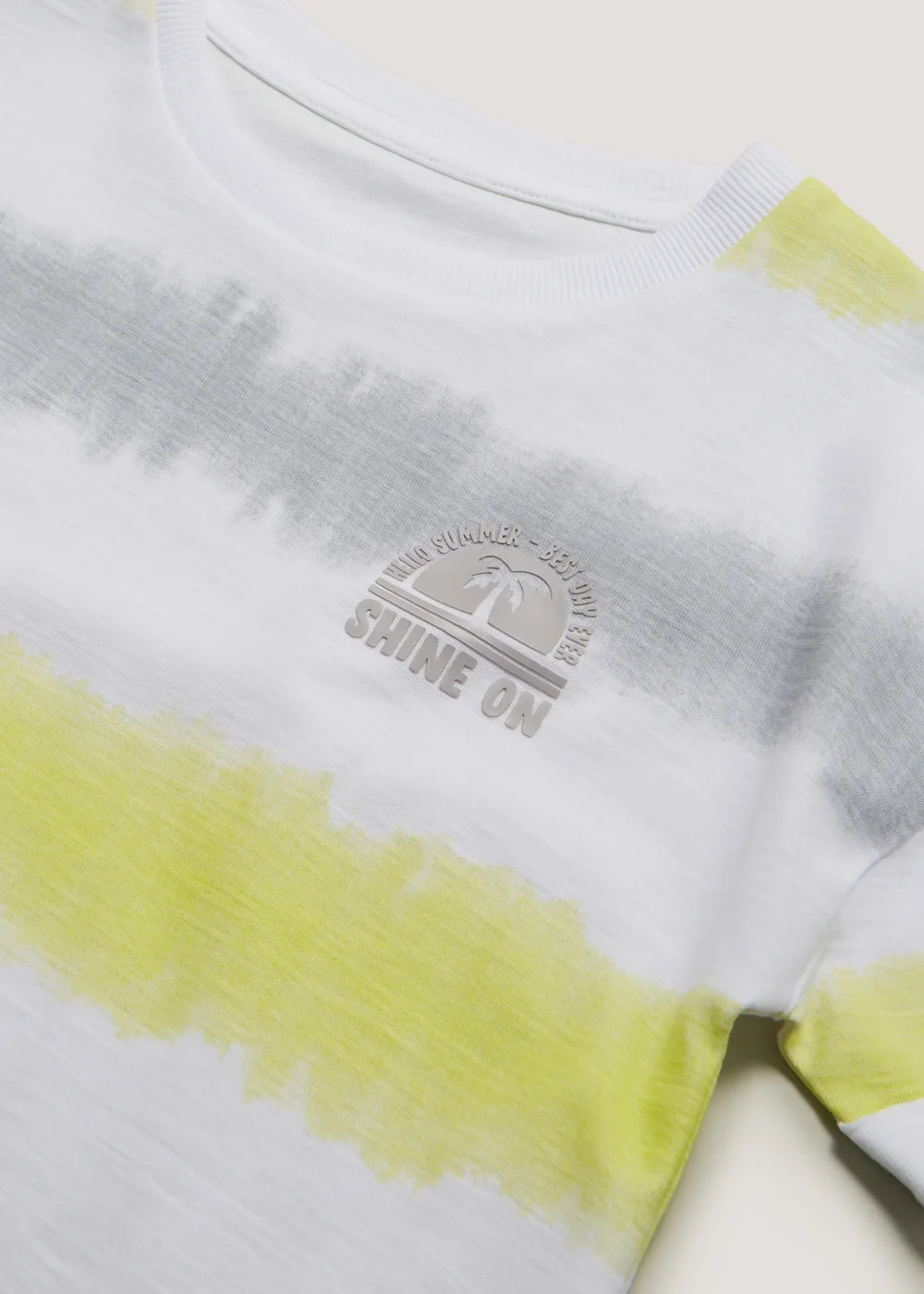 Boys Grey Tie Dye T-Shirt (9mths-6yrs) - Age 9 - 12 Months Image 1