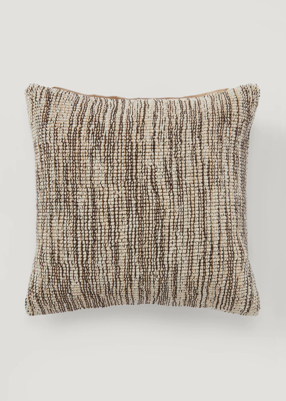 Brown Space Dye Cushion (43cm x 43cm) Image 1