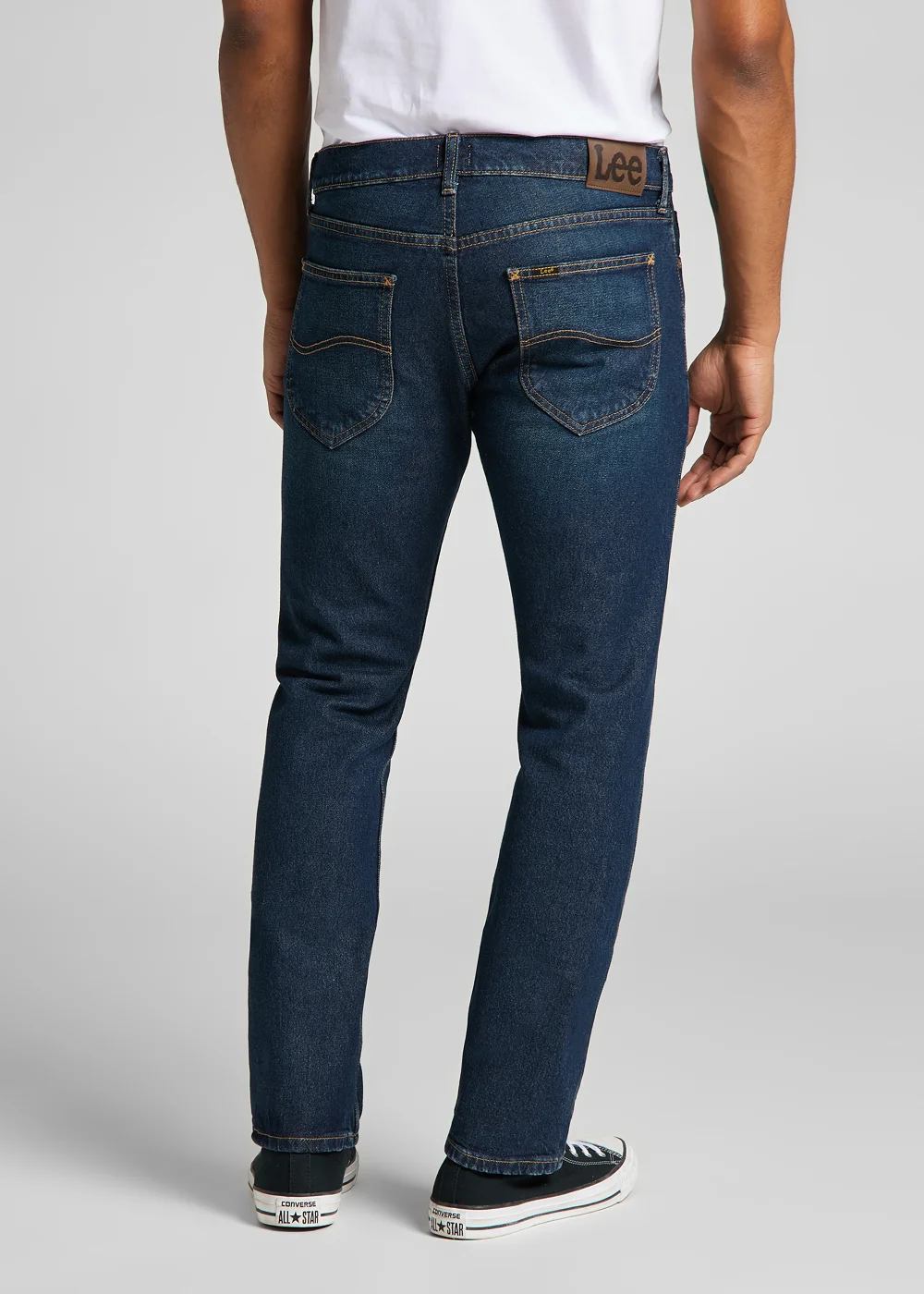 Lee Dark Wash Slim Fit Jeans - 30 R Image 5