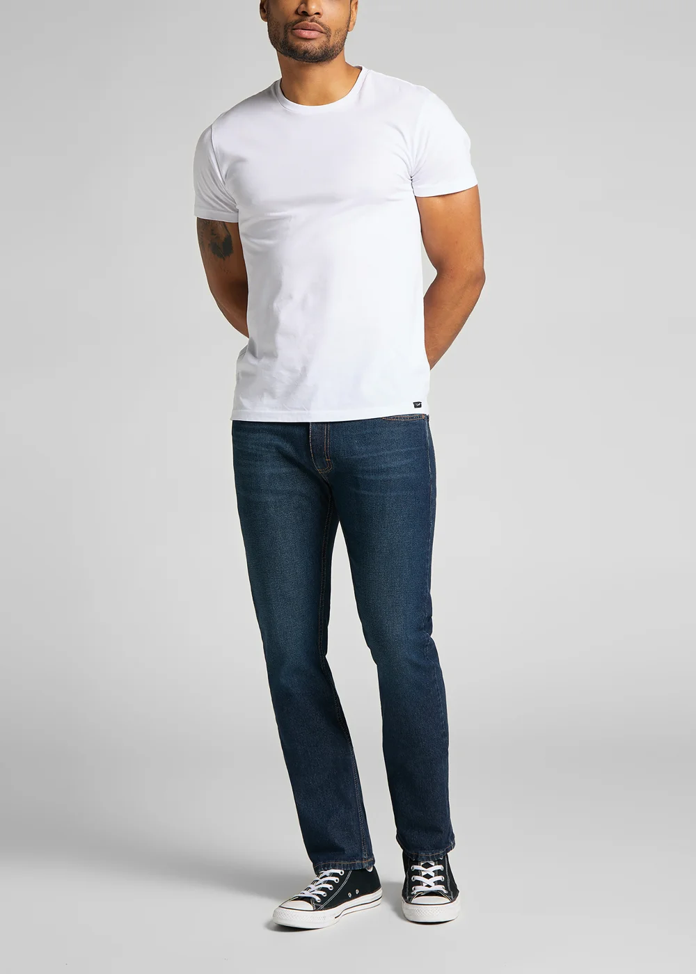 Lee Dark Wash Slim Fit Jeans - 30 R Image 2