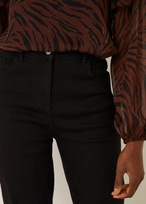 Sadie Black Bootcut Jeans - 8/L29 Image 2