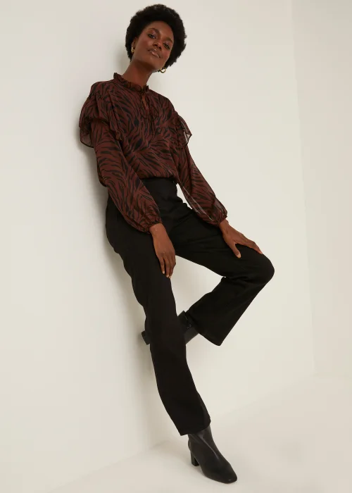 Sadie Black Bootcut Jeans - 8/L29 Image 3