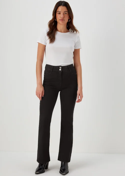 Sadie Black Bootcut Jeans - 8 Image 1