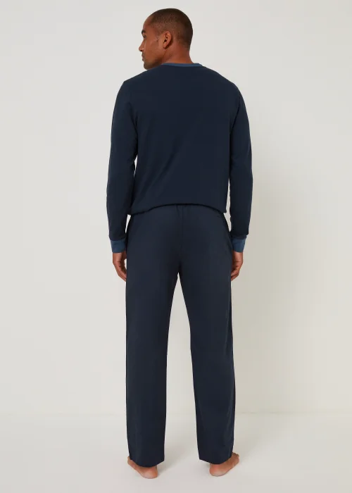 2 Pack Woven Check Pyjama Bottoms - Small Image 4