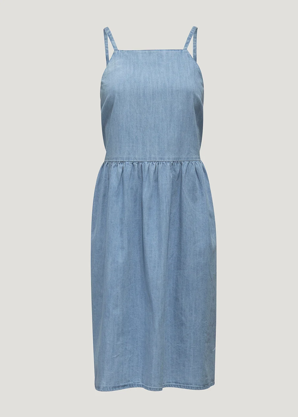 Light Wash Denim Cami Dress - 8 Image 4