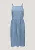 Light Wash Denim Cami Dress - 8 Image 4