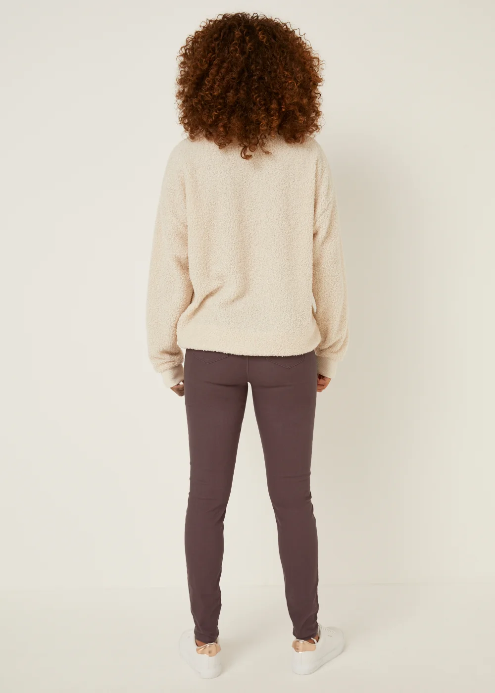 Rosie Purple Push Up Jeggings - Size 08 29 leg Image 3