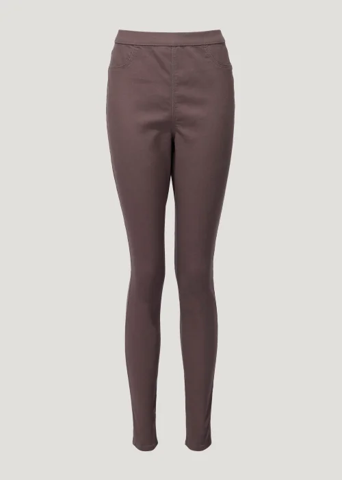 Rosie Purple Push Up Jeggings - Size 08 29 leg Image 5