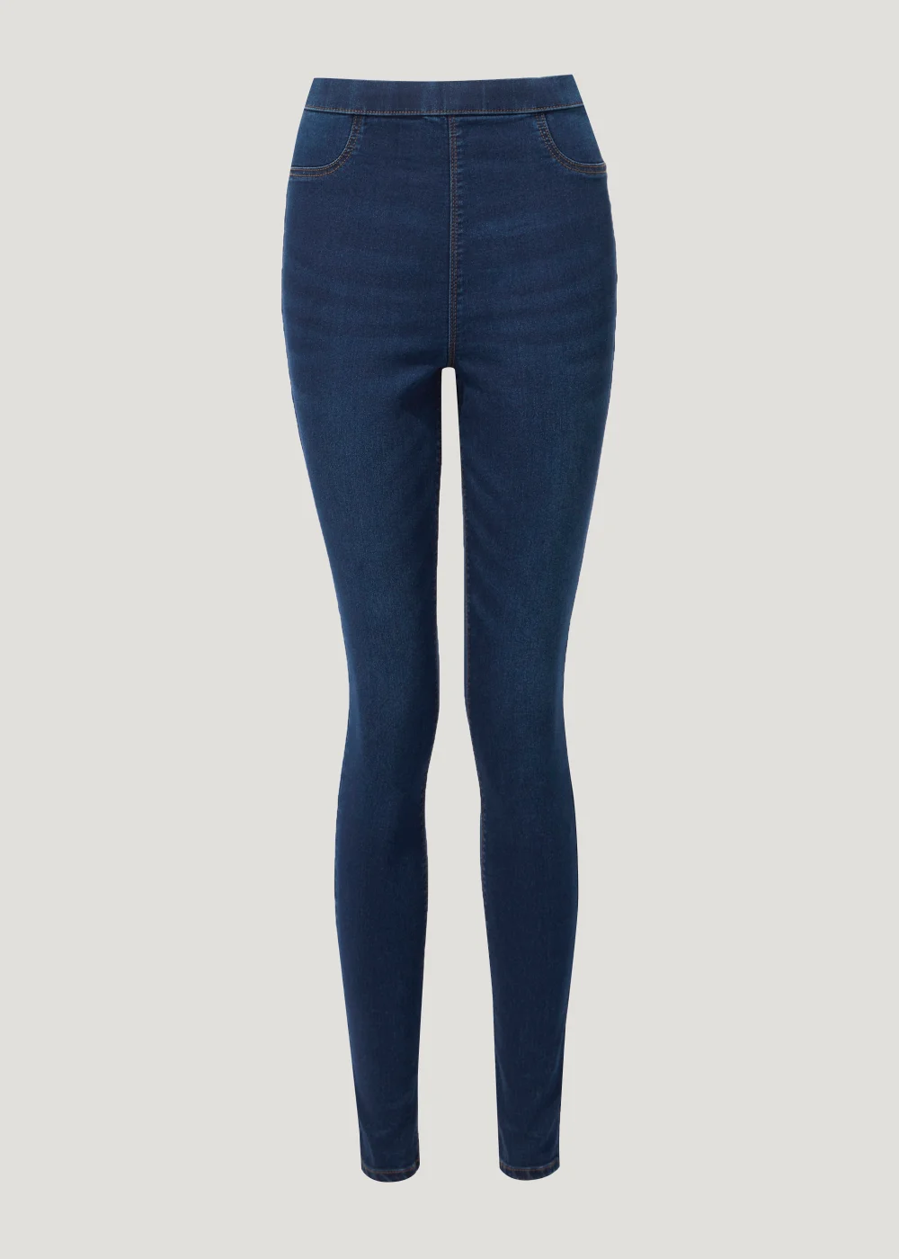 Dark Wash Rosie Pull On Jeggings - 8/L29 Image 3