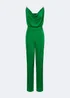 Be Beau Green Slinky Jumpsuit - 6 Image 5