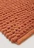Orange Chunky Bobble Bath Mat (50cm x 80cm) Image 3