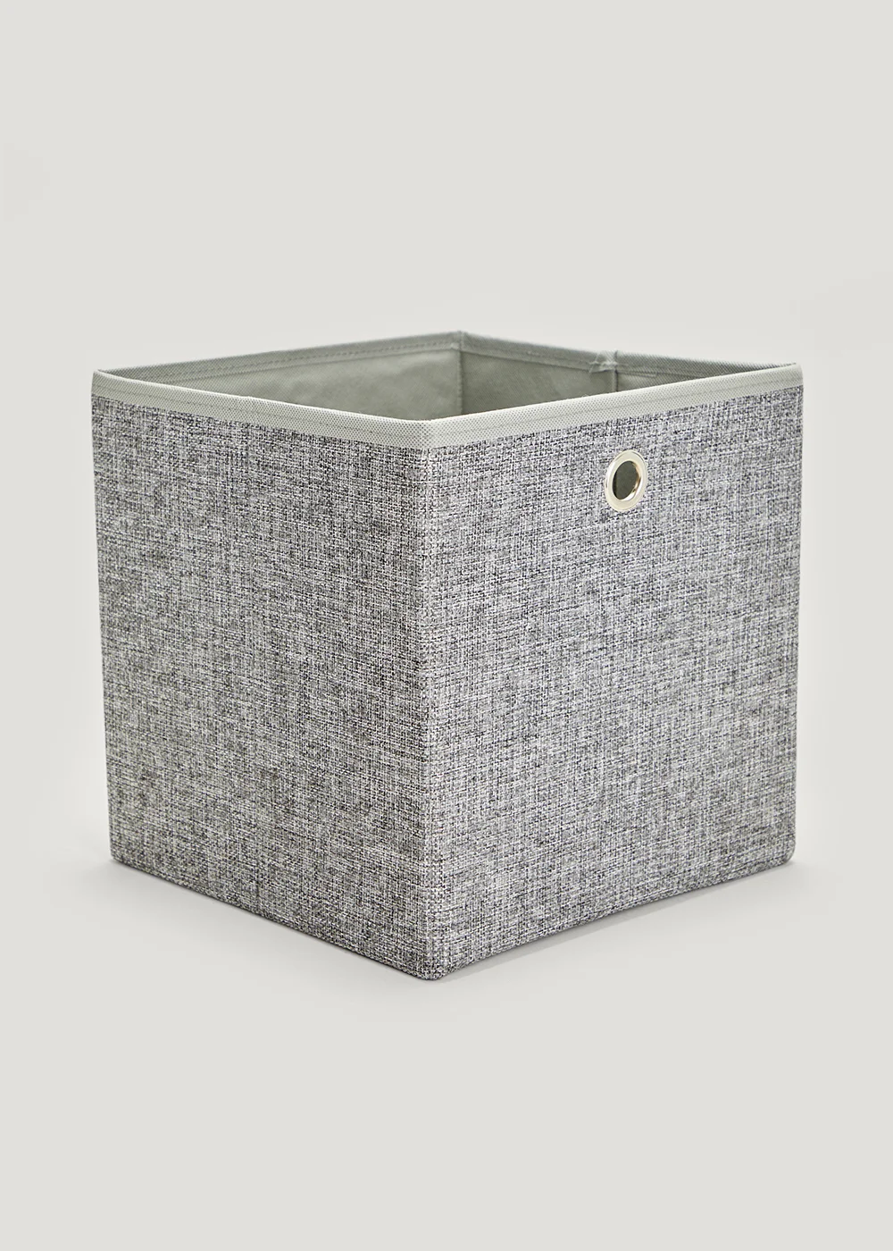 Charcoal Foldable Storage Box (27cm x 27cm x 27cm) Image 1