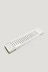White Bamboo Bath Tray (70cm x 18cm x 35cm) Image 1