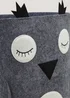 Large Owl Felt Storage Basket (50cm x 35cm x 35cm) Image 2