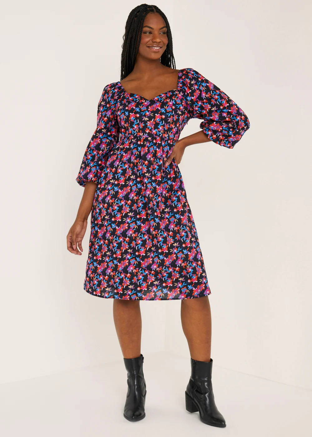 JDY Isabella Floral Print Dress - 8 Image 1