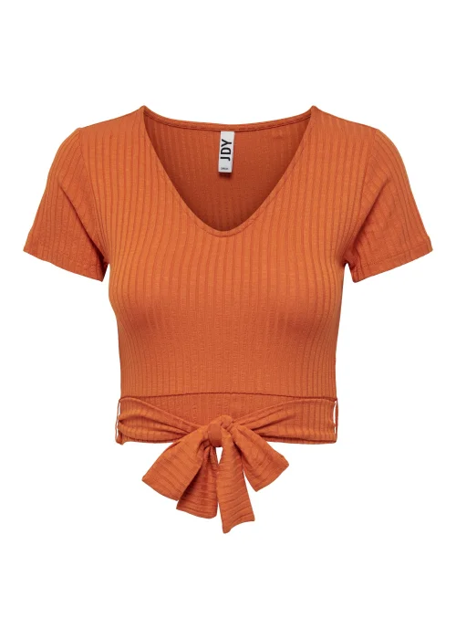 JDY Fransika Orange Top - S - UK 8 Image 3