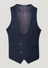Broken Stitch Yeats Navy Pinstripe Suit Waistcoat - 36 Chest Regular Image 2