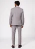 Broken Stitch Grey James Check Suit Jacket - 38 Chest Short Image 3