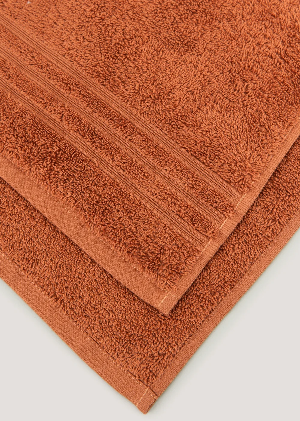 Orange 100% Egyptian Cotton Towels - Hand Towel Image 3