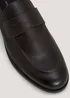 Brown Leather Loafers - Size 6 Image 2
