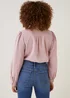 Pink Cord High Neck Shirt - Size 8 Image 5