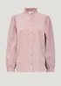 Pink Cord High Neck Shirt - Size 8 Image 2