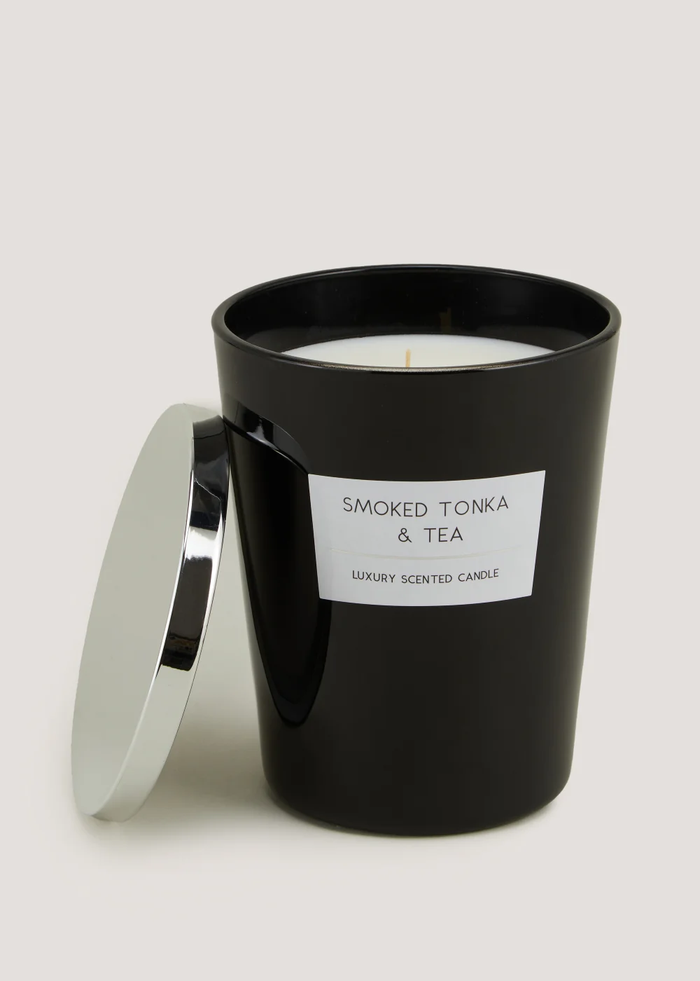 Smoked Tonka & Tea Luxury Scented Candle (16cm x 14cm) Image 1