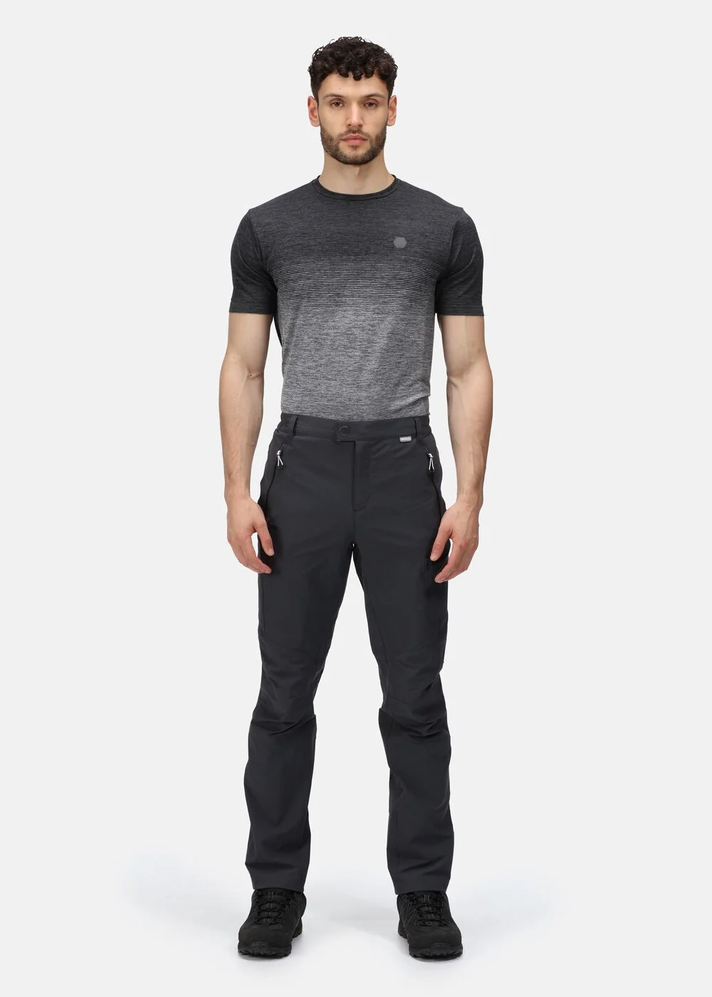 Regatta Grey Highton Trousers - 30 Waist Regular Image 4