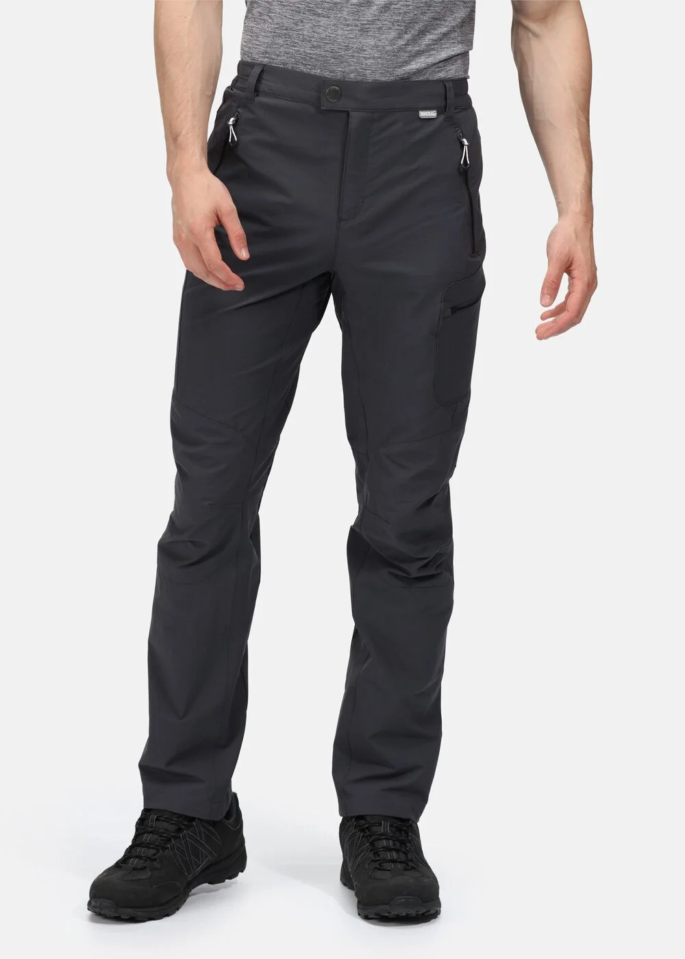 Regatta Grey Highton Trousers - 30 Waist Regular Image 1