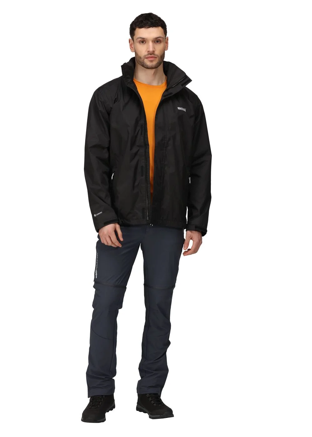 Regatta Matt Black Jacket - S Image 5
