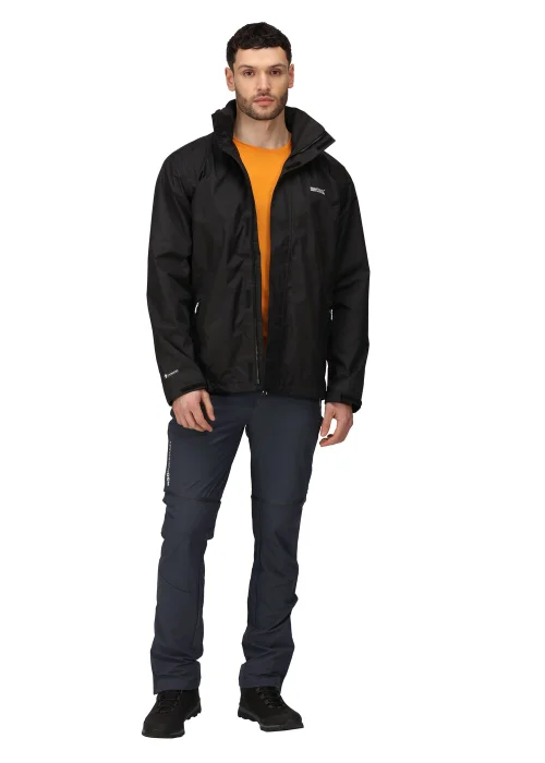 Regatta Matt Black Jacket - S Image 5
