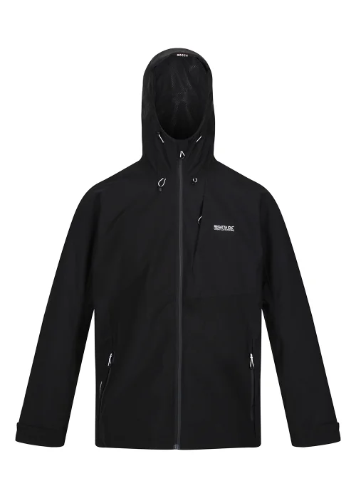 Regatta Britedale Black Waterproof Jacket - M Image 3