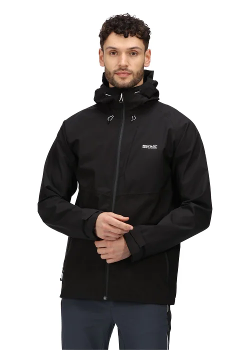Regatta Britedale Black Waterproof Jacket - M Image 1