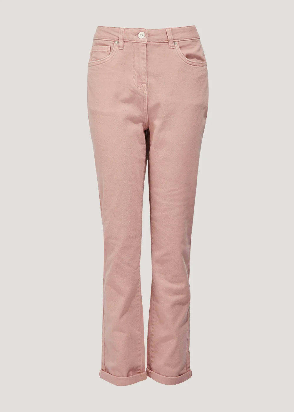 Grace Pink Straight Fit Jeans (Long Length) - Size 8 Image 3