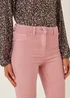 April Pink Ankle Grazer Super Skinny Jeans - Size 8 Image 5