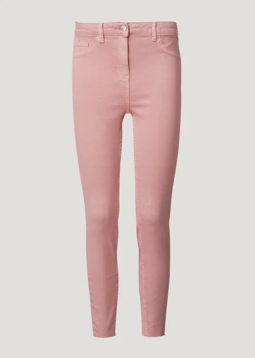 April Pink Ankle Grazer Super Skinny Jeans - Size 8 Image 3