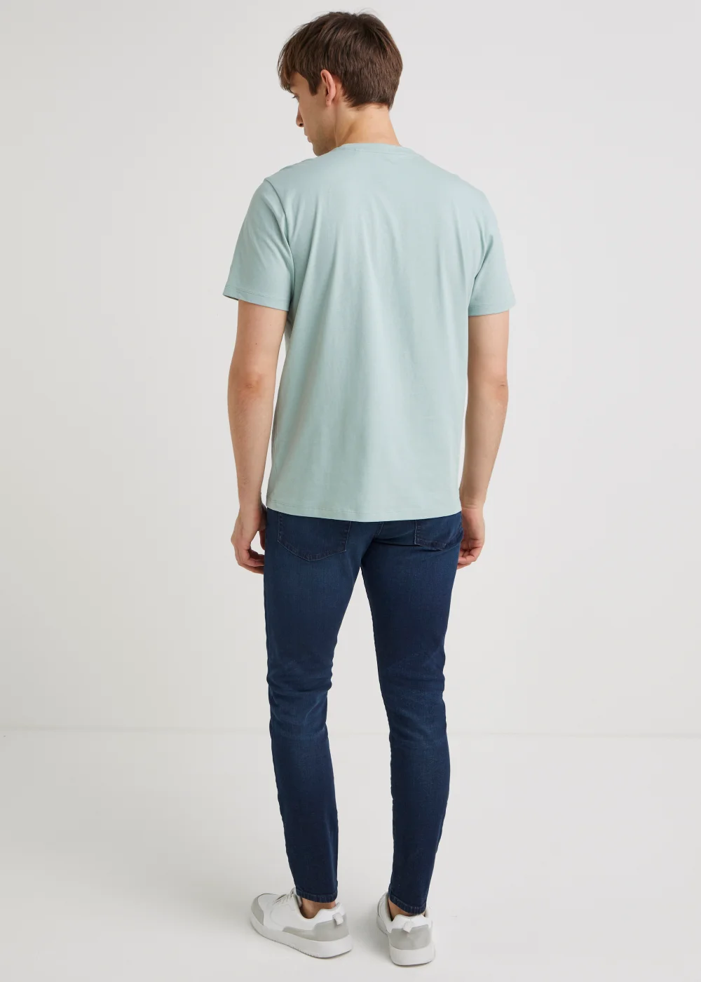 Dark Wash Stretch Skinny Jeans - 30 Waist Regular Image 4