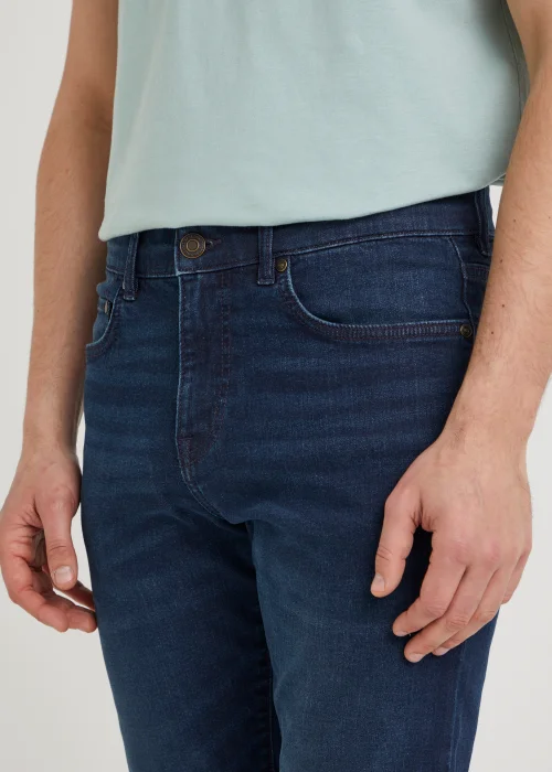 Dark Wash Stretch Skinny Jeans - 30 Waist Regular Image 5