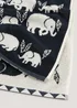 Black Elephant 100% Cotton Towels - Hand Towel Image 2