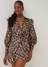 Be Beau Leopard Print Wrap Dress - 6 Image 1