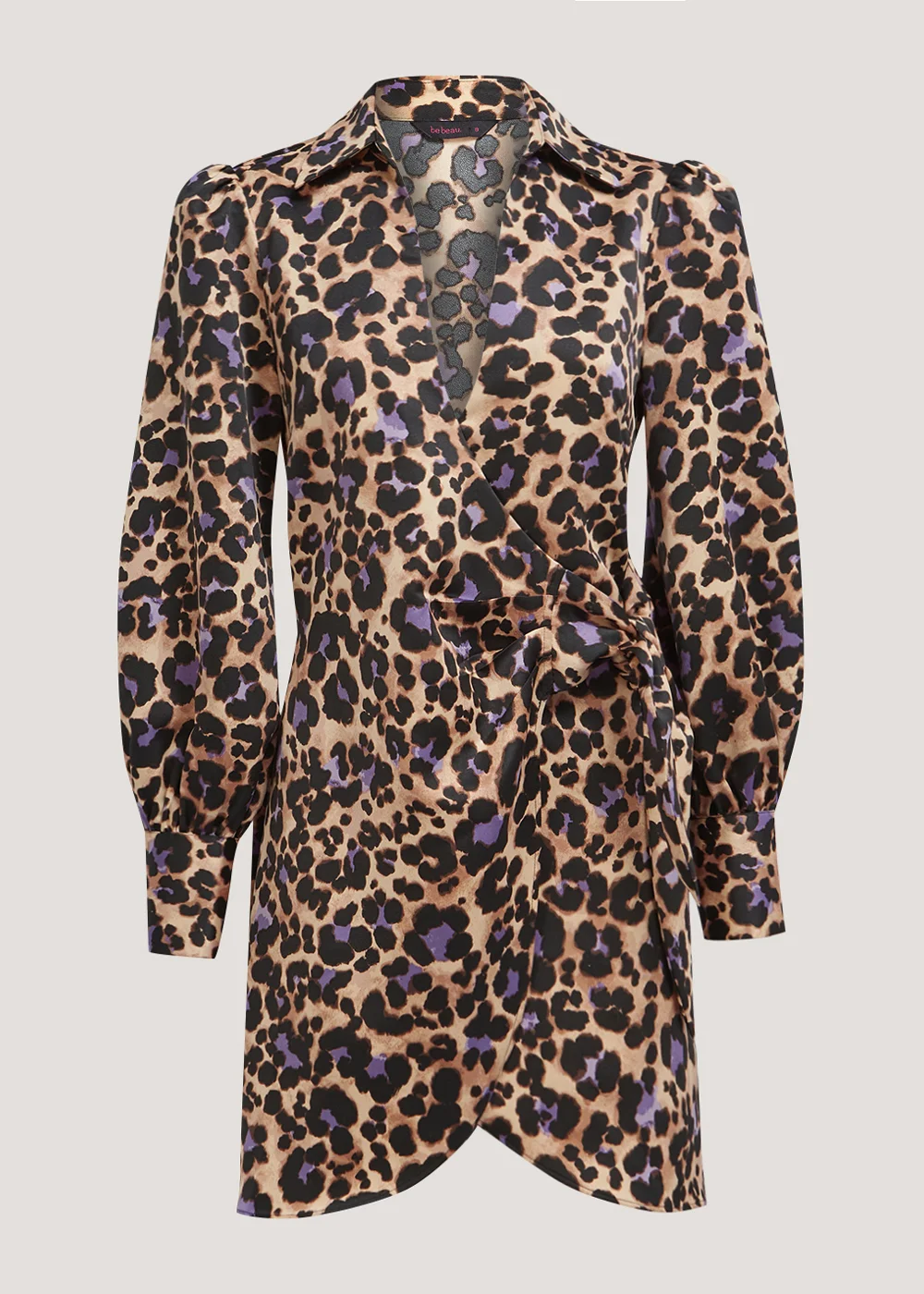 Be Beau Leopard Print Wrap Dress - 6 Image 5