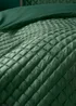 Green Velvet Pinsonic Duvet Cover - Double Image 2