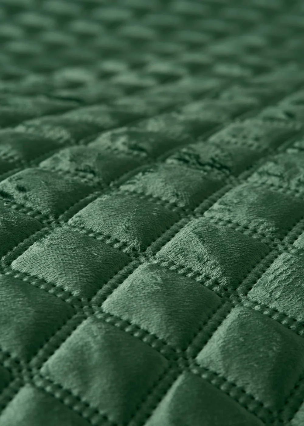 Green Velvet Pinsonic Duvet Cover - Double Image 4