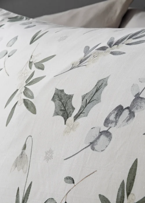 Eucalyptus Foliage Christmas Duvet Cover - Single Image 4