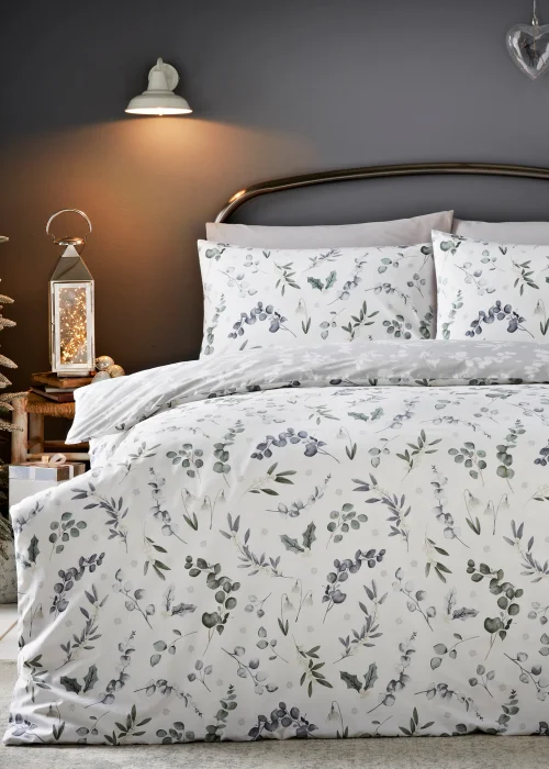 Eucalyptus Foliage Christmas Duvet Cover - Single Image 1