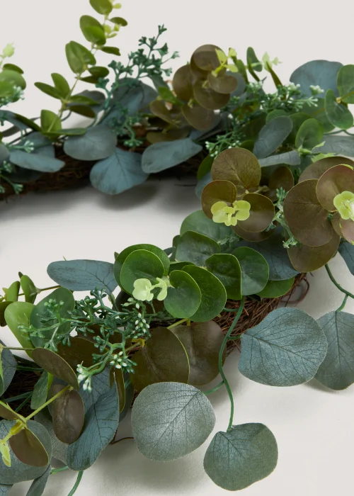 Green Eucalyptus Wreath (45cm) Image 2