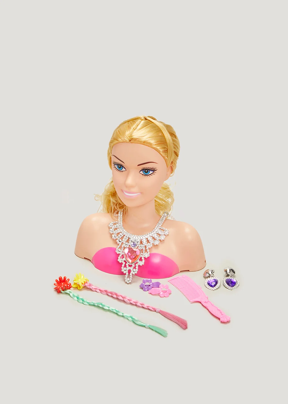 Blonde Doll Styling Head Image 1